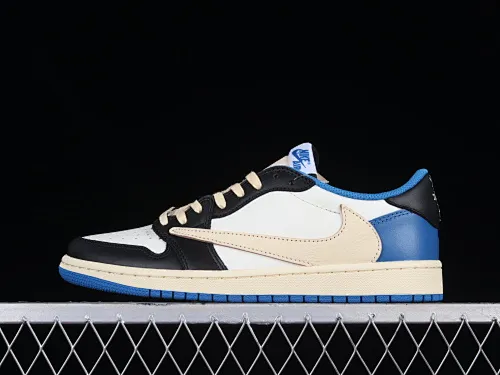 All Categories Air Jordan Jordan Series Basketball Shoes Air Jordan 1 Low OG Version Travis Scott x Air Jordan 1 Low OG AJ1 Joe 1 Lightning Overhook Low DM7866-140